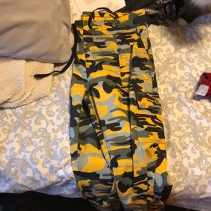 Camo skater joggers